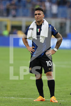 2022-05-22 - Lautaro Martinez of FC Internazionalee xpresses disappointment  during the Serie A 2021/22 football match between FC Internazionale and UC Sampdoria at Giuseppe Meazza Stadium, Milan, Italy on May 22, 2022 - INTER - FC INTERNAZIONALE VS UC SAMPDORIA - ITALIAN SERIE A - SOCCER
