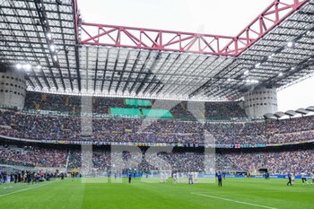 2022-05-22 - A general view inside the stadium during the Serie A 2021/22 football match between FC Internazionale and UC Sampdoria at Giuseppe Meazza Stadium, Milan, Italy on May 22, 2022 - INTER - FC INTERNAZIONALE VS UC SAMPDORIA - ITALIAN SERIE A - SOCCER