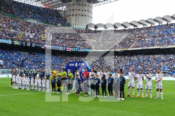 2022-05-22 - Players of FC Internazionale and Palyers of UC Sampdoria during the Serie A 2021/22 football match between FC Internazionale and UC Sampdoria at Giuseppe Meazza Stadium, Milan, Italy on May 22, 2022 - INTER - FC INTERNAZIONALE VS UC SAMPDORIA - ITALIAN SERIE A - SOCCER