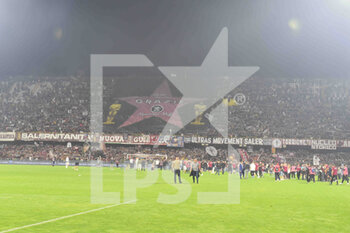 2022-05-22 - choreography at the and of  Serie A 2021/22 match between US Salernitana 1919 and Udinese Calcio  Arechi  Stadium - US SALERNITANA VS UDINESE CALCIO - ITALIAN SERIE A - SOCCER