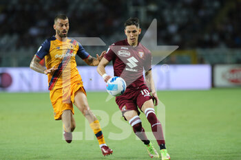 2022-05-20 - Sasa Lukic (Torino FC) and Leonardo Spinazzola (AS Roma) - TORINO FC VS AS ROMA - ITALIAN SERIE A - SOCCER