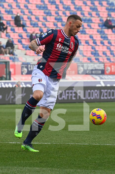 2022-02-06 - Marko Arnautovic (Bologna Fc) in action - BOLOGNA FC VS EMPOLI FC - ITALIAN SERIE A - SOCCER