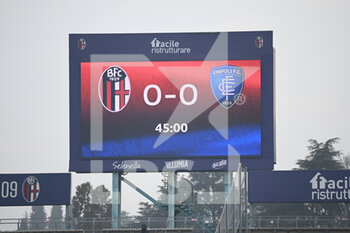 2022-02-06 - Bologna Empoli final result - BOLOGNA FC VS EMPOLI FC - ITALIAN SERIE A - SOCCER