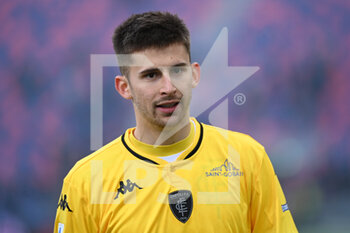 2022-02-06 - Guglielmo Vicario (Empoli Fc goalkeeper) portrait - BOLOGNA FC VS EMPOLI FC - ITALIAN SERIE A - SOCCER