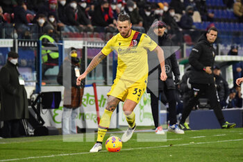 2022-01-11 - Mitchell Dijks of Bologna - CAGLIARI CALCIO VS BOLOGNA FC - ITALIAN SERIE A - SOCCER