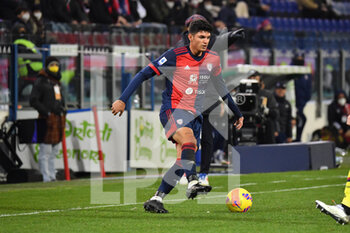 2022-01-11 - Raoul Bellanova of Cagliari Calcio - CAGLIARI CALCIO VS BOLOGNA FC - ITALIAN SERIE A - SOCCER
