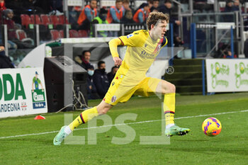 2022-01-11 - Andreas Skov Olsen of Bologna - CAGLIARI CALCIO VS BOLOGNA FC - ITALIAN SERIE A - SOCCER