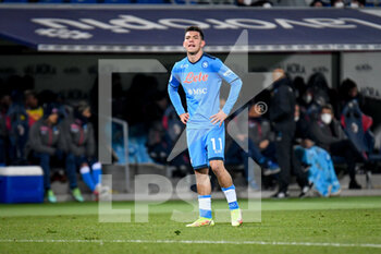 2022-01-17 - Hirving Lozano (Napoli) portrait - BOLOGNA FC VS SSC NAPOLI - ITALIAN SERIE A - SOCCER