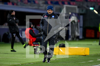 2022-01-17 - Luciano Spalletti (Head coach Napoli) reacts - BOLOGNA FC VS SSC NAPOLI - ITALIAN SERIE A - SOCCER