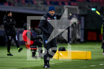 2022-01-17 - Luciano Spalletti (Head coach Napoli) reacts - BOLOGNA FC VS SSC NAPOLI - ITALIAN SERIE A - SOCCER