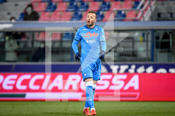 2022-01-17 - Amir Rrahmani (Napoli) portrait reacts - BOLOGNA FC VS SSC NAPOLI - ITALIAN SERIE A - SOCCER