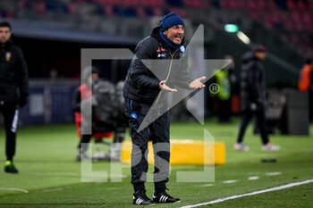 2022-01-17 - Luciano Spalletti (Head coach Napoli) gestures - BOLOGNA FC VS SSC NAPOLI - ITALIAN SERIE A - SOCCER