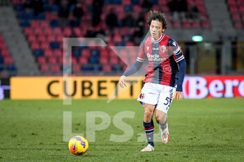 2022-01-17 - Bologna's Emanuel Vignato portrait in action - BOLOGNA FC VS SSC NAPOLI - ITALIAN SERIE A - SOCCER