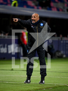 2022-01-17 - Luciano Spalletti (Head coach Napoli) gestures - BOLOGNA FC VS SSC NAPOLI - ITALIAN SERIE A - SOCCER