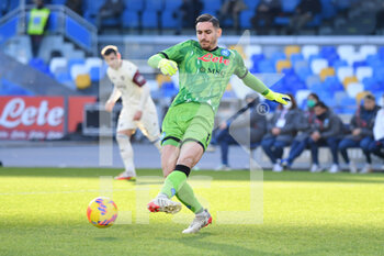 2022-01-23 - Napoli's goalkeeper Alex Meret  - SSC NAPOLI VS US SALERNITANA - ITALIAN SERIE A - SOCCER