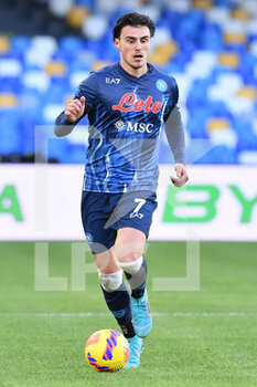 2022-01-23 - Napoli's midfielder Eljif Elmas  - SSC NAPOLI VS US SALERNITANA - ITALIAN SERIE A - SOCCER
