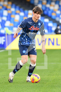2022-01-23 - Napoli's defender Alessandro Zanoli  - SSC NAPOLI VS US SALERNITANA - ITALIAN SERIE A - SOCCER