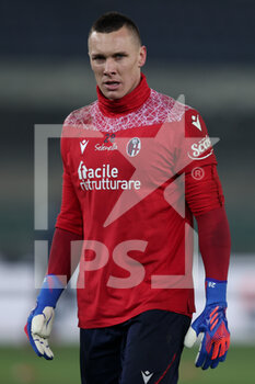 2022-01-21 - Lukasz Skorupski (Bologna FC) looks on - HELLAS VERONA FC VS BOLOGNA FC - ITALIAN SERIE A - SOCCER