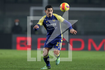 2022-01-21 - Koray Gunter (Hellas Verona FC) header - HELLAS VERONA FC VS BOLOGNA FC - ITALIAN SERIE A - SOCCER