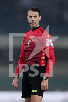 2022-01-21 - The referee Matteo Gariglio - HELLAS VERONA FC VS BOLOGNA FC - ITALIAN SERIE A - SOCCER