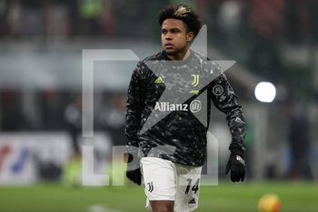 2022-01-23 - Weston Mckennie (Juventus FC) looks on - AC MILAN VS JUVENTUS FC - ITALIAN SERIE A - SOCCER