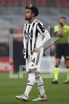 2022-01-23 - Weston Mckennie (Juventus FC) looks on - AC MILAN VS JUVENTUS FC - ITALIAN SERIE A - SOCCER