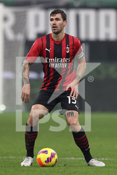 2022-01-23 - Alessio Romagnoli (AC Milan) in action - AC MILAN VS JUVENTUS FC - ITALIAN SERIE A - SOCCER
