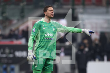 2022-01-23 - Wojciech Szczesny (Juventus FC) gestures - AC MILAN VS JUVENTUS FC - ITALIAN SERIE A - SOCCER