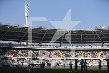 2022-01-23 - A general view of the Stadio Olimpico Grande Torino during warm up - TORINO FC VS US SASSUOLO - ITALIAN SERIE A - SOCCER
