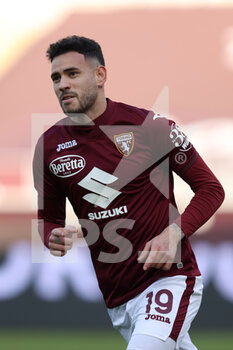 2022-01-23 - Antonio Sanabria (Torino FC) celebrates after scoring his side's first goal of the match - TORINO FC VS US SASSUOLO - ITALIAN SERIE A - SOCCER