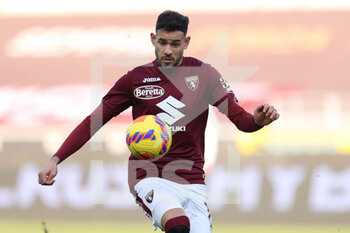 2022-01-23 - Antonio Sanabria (Torino FC) in action - TORINO FC VS US SASSUOLO - ITALIAN SERIE A - SOCCER