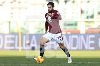 2022-01-23 - Ricardo Rodriguez (Torino FC) in action - TORINO FC VS US SASSUOLO - ITALIAN SERIE A - SOCCER