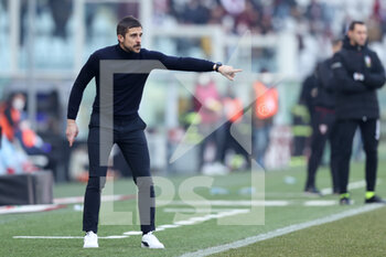 2022-01-23 - Alessio Dionisi (U.S. Sassuolo) gestures - TORINO FC VS US SASSUOLO - ITALIAN SERIE A - SOCCER