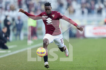 2022-01-23 - Wilfried Singo (Torino FC) - TORINO FC VS US SASSUOLO - ITALIAN SERIE A - SOCCER