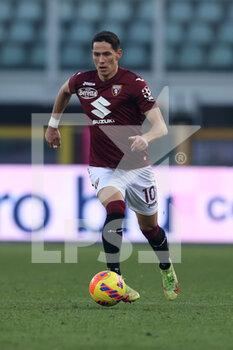 2022-01-23 - Sasa Lukic (Torino FC) in action - TORINO FC VS US SASSUOLO - ITALIAN SERIE A - SOCCER