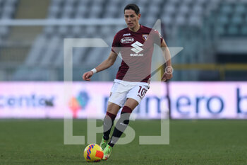 2022-01-23 - Sasa Lukic (Torino FC) in action - TORINO FC VS US SASSUOLO - ITALIAN SERIE A - SOCCER