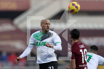 2022-01-23 - Vlad Chiriches (U.S. Sassuolo) header - TORINO FC VS US SASSUOLO - ITALIAN SERIE A - SOCCER