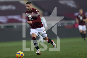 2022-01-23 - Marko Pjaca (Torino FC) in action - TORINO FC VS US SASSUOLO - ITALIAN SERIE A - SOCCER