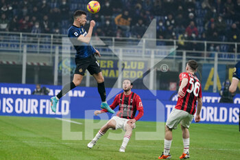 2022-02-05 - Ivan Perisic of Fc Internazionale during the Italian championship Serie A football match between FC Internazionale and AC Milan on February 5, 2022 at Giuseppe Meazza stadium in Milan, Italy - FC INTERNAZIONALE VS AC MILAN - ITALIAN SERIE A - SOCCER