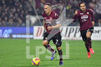 2022-02-19 - Salernitana's forward Franck Ribery  - US SALERNITANA VS AC MILAN - ITALIAN SERIE A - SOCCER