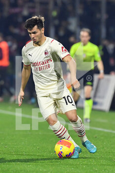 2022-02-19 - Milan’s midfielder Brahim Diaz  - US SALERNITANA VS AC MILAN - ITALIAN SERIE A - SOCCER