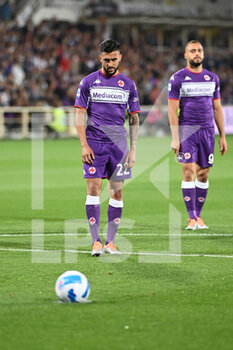 2022-05-09 - Gonzalez (Acf Fiorentina) before the penalty kick - ACF FIORENTINA VS AS ROMA - ITALIAN SERIE A - SOCCER