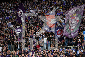 2022-05-09 - Acf Fiorentina supporters celebrating the victory - ACF FIORENTINA VS AS ROMA - ITALIAN SERIE A - SOCCER