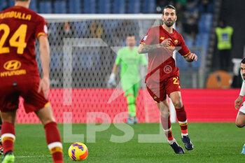 2022-02-19 - Sergio Oliveira (AS Roma) during the  Italian Football Championship League A 2021/2022 match between AS Roma vs Hellas Verona FC at the Olimpic Stadium in Rome  on 19 February 2021. - AS ROMA VS HELLAS VERONA FC - ITALIAN SERIE A - SOCCER