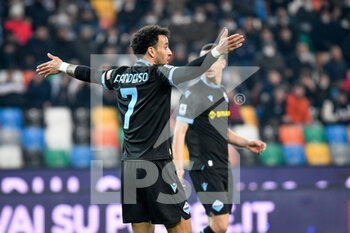 2022-02-20 - Lazio's Felipe Anderson portrait reacts - UDINESE CALCIO VS SS LAZIO - ITALIAN SERIE A - SOCCER