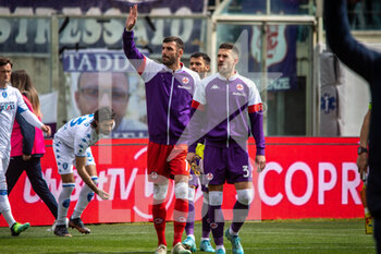 2022-04-03 - Fiorentina entry into the field - ACF FIORENTINA VS EMPOLI FC - ITALIAN SERIE A - SOCCER