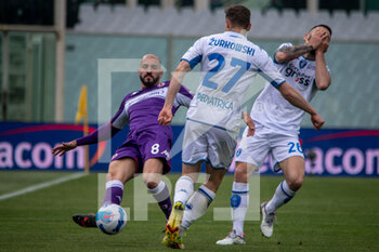 2022-04-03 - Saponara Fiorentina shot - ACF FIORENTINA VS EMPOLI FC - ITALIAN SERIE A - SOCCER