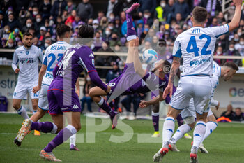 2022-04-03 - Cabral Fiorentina shot  - ACF FIORENTINA VS EMPOLI FC - ITALIAN SERIE A - SOCCER