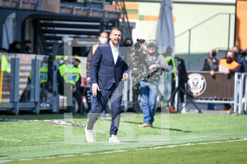 2022-03-20 - Venezia's head coach Paolo Zanetti portrait gestures - VENEZIA FC VS UC SAMPDORIA - ITALIAN SERIE A - SOCCER