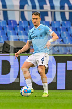 2022-04-02 - Patric (SS Lazio) during the Italian Football Championship League A 2021/2022 match between SS Lazio vs US Sassuolo at the Olimpic Stadium in Rome on 02 April 2022. - SS LAZIO VS US SASSUOLO - ITALIAN SERIE A - SOCCER